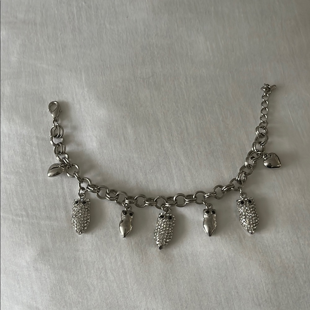 Silver Charm Bracelet